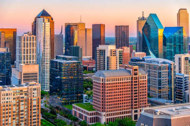 Dallas skyline for local online reputation management services