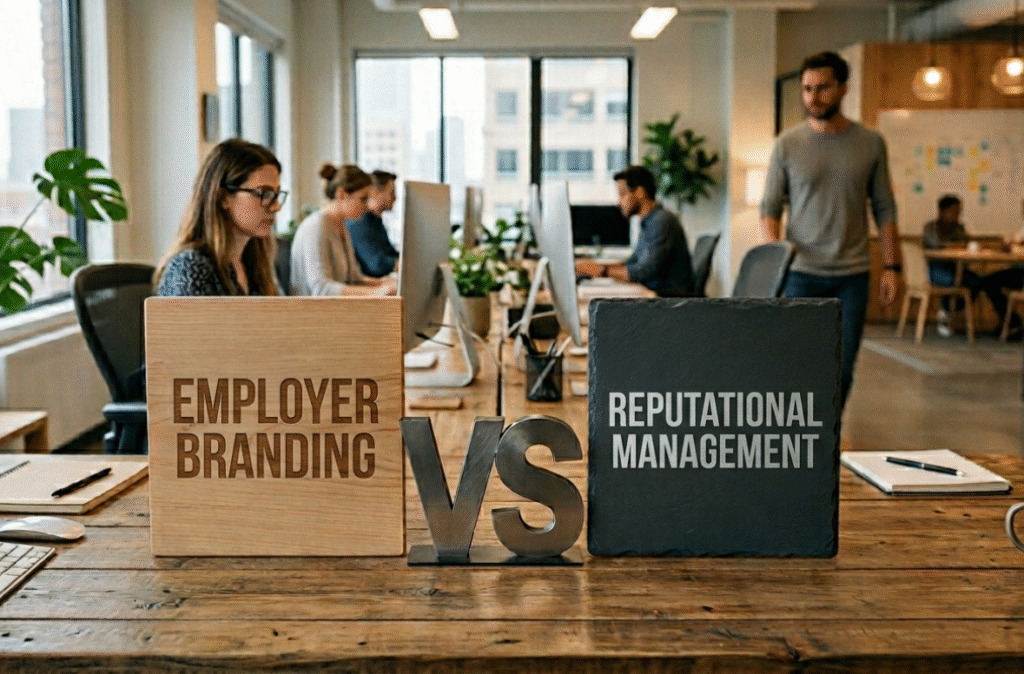 Employer Branding vs. Reputation Management: What's the Difference? 7 Employer Branding vs. Reputation Management: What's the Difference?