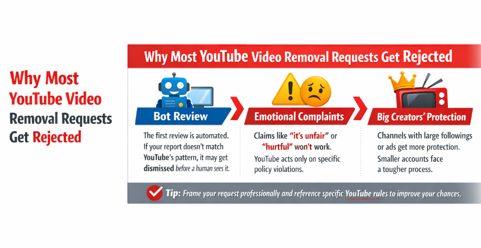 YouTube Video Removal: Can You Get Someone's Video Removed? 1 YouTube Video Removal Requests