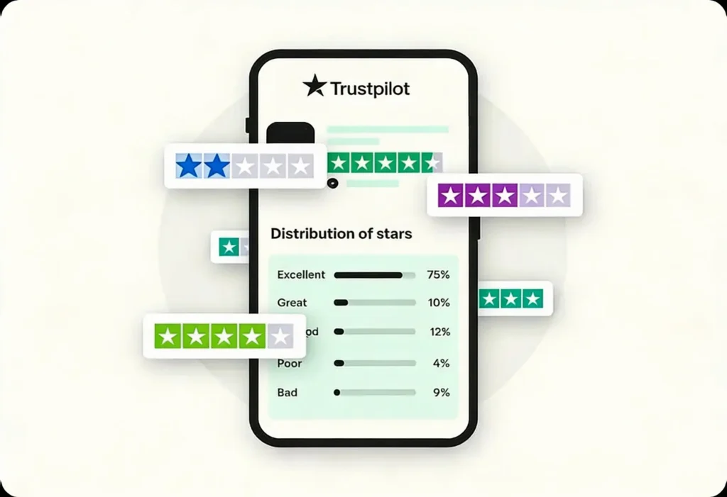 magnific recreate this trustpilot Ia3hERntvE